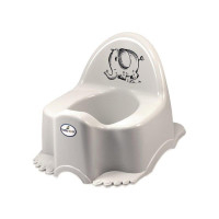Горшок Tega Eco PO-057 Слоник музыкальный PO-057-162, grey, серый