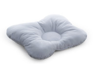 Children's orthopedic pillow Twins Butterfly velvet white