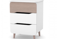Комод Верес Сідней 600 32.2.34.2.13, капучіно/білий, білий/беж