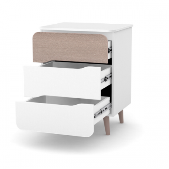 Комод Верес Сідней 600 32.2.34.2.13, капучіно/білий, білий/беж