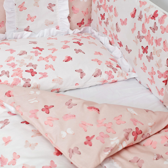 Сменная постель 3 эл Twins Romantic Spring collection Butterfly нюд пудра