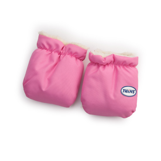 Перчатки Twins меховые 80-190-08, pink, розовый
