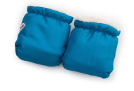 Перчатки Twins меховые 80-190-03, turkus, бирюза