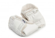 Перчатки Twins эко-кожа 80-191-01, white, белый