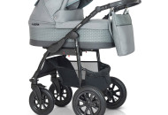 Коляска 2 в 1 Verdi Laser BLACK 01 серый