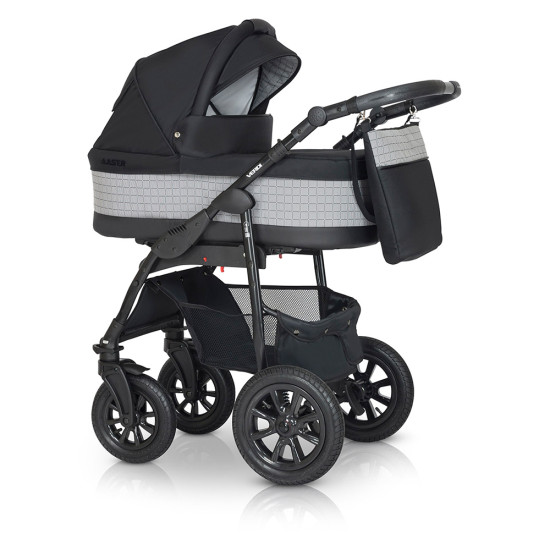 Stroller 2 in 1 Verdi Laser BLACK 03 black