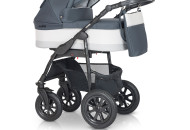 Stroller 2 in 1 Verdi Laser BLACK 04 graphite