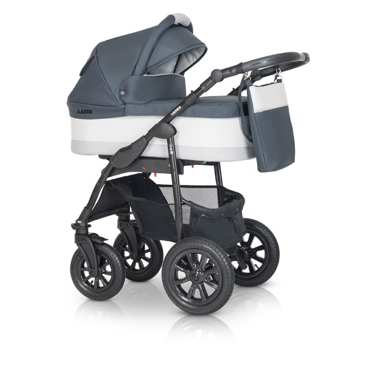 Коляска 2 в 1 Verdi Laser BLACK 04 графит 
