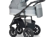 Коляска 2 в 1 Verdi Laser BLACK 07 серый