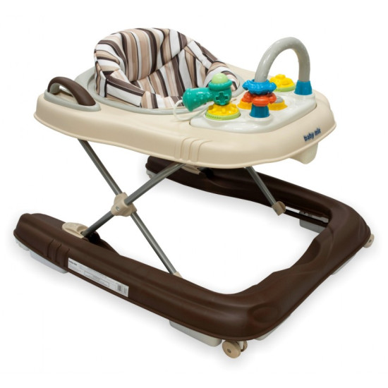 Ходунки Baby Mix 2w1 BG-0416 BG-0416 brown, brown, коричневый