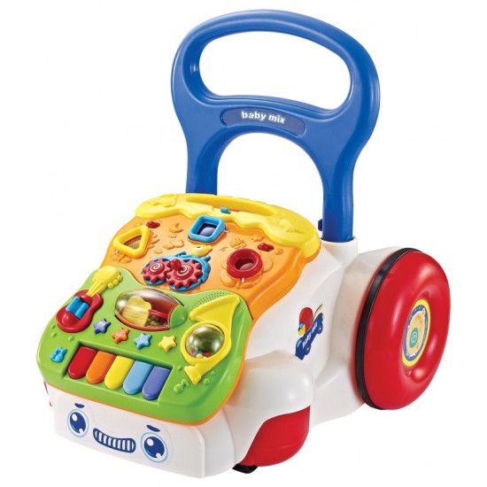 Толкатель развивающий Baby Mix GW-6218 GW-6218A, white, белый