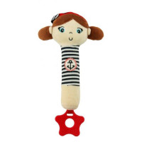 Плюшева іграшка для руки Baby Mix STK-18869 Моряки STK-18869 G, girl, білий/синій