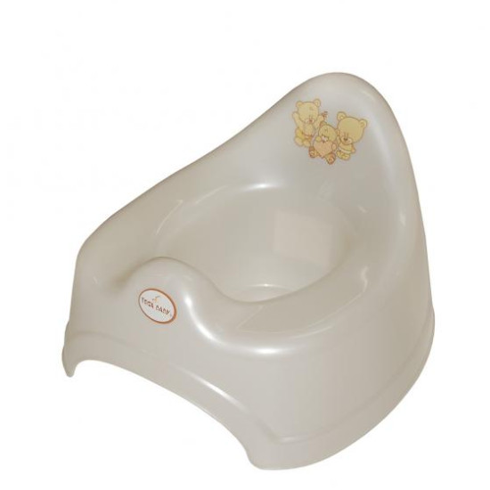 Горшок Tega PO-038 Мишка музыкальный PO-038-119, beige, бежевый