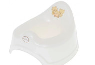 Горшок Tega PO-038 Мишка музыкальный PO-038-118, white perla, белый