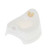 Горшок Tega PO-038 Мишка музыкальный PO-038-118, white perla, белый