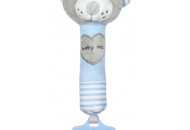 Плюшевая игрушка для руки Baby Mix STK-19392B Мишка STK-19392 BB, blue, голубой