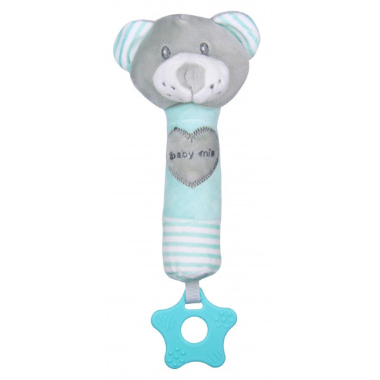 Плюшева іграшка для руки Baby Mix STK-19392B Ведмедик STK-19392 MB, mint, м
