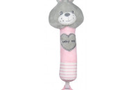 Плюшевая игрушка для руки Baby Mix STK-19392R Кролик STK-19392 PR, pink, розовый