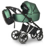 Коляска 2 в 1 Verdi Makan Elektro 04, metalik green, зелений