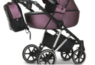 Stroller 2 in 1 Verdi Makan Elektro 05 metallic bordo burgundy