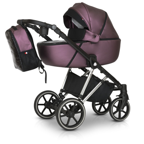 Stroller 2 in 1 Verdi Makan Elektro 05 metallic bordo burgundy