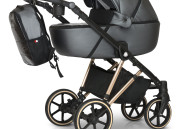 Коляска 2 в 1 Verdi Makan Elektro 07, metalik antracyt (мідна рама), графіт
