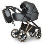 Коляска 2 в 1 Verdi Makan Elektro 07, metalik antracyt (мідна рама), графіт