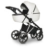 Коляска 2 в 1 Verdi Makan Elektro 08, metalik white, білий