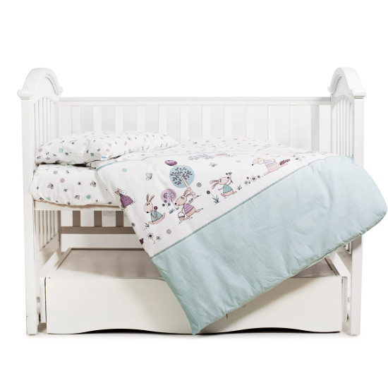 Changing bed 3 el Twins Sweet Forest mint (free delivery)