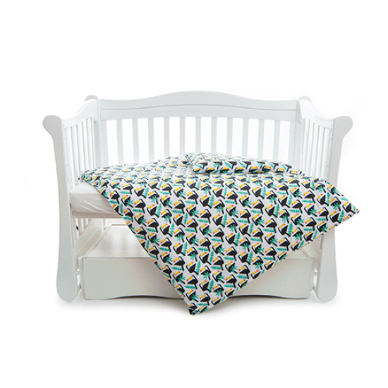 Сменная постель 3 эл Twins Comfort line Тукан зеленый