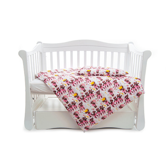 Сменная постель 3 эл Twins Comfort line Балеринки коричневый