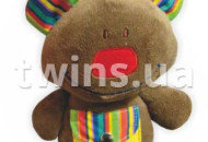 Плюшевая подвеска музыкальная Baby Mix TE-8146 Мишка TE-8146B коричневый, brown, коричневый