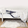 Постіль 4 ел Twins Star полуторна 1155-TPS-010, grey, сірий
