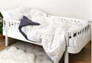 Постіль 4 ел Twins Star полуторна 1155-TPS-010, grey, сірий