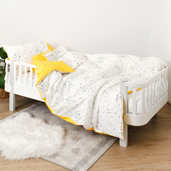 Постіль 4 ел Twins Star полуторна 1155-TPS-05, yellow, жовтий