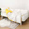 Постіль 4 ел Twins Star полуторна 1155-TPS-05, yellow, жовтий