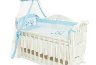 Постельный комплект 7 эл Twins Evo Лето 4073-А-016, blue, голубой