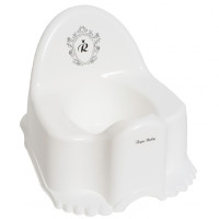 Горшок Tega Eco RL-007 Royal без музыки RL-007-103-C, white / black, белый
