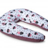 Pregnancy pillow Twins Velvet purpur