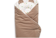A set of an envelope-file with a pillow Twins Bear 9064-TB-201, Caramel, Latte