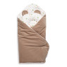 A set of an envelope-file with a pillow Twins Bear 9064-TB-201, Caramel, Latte