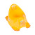 Горшок Tega FL-001 Фольк без музыки FL-001-113, yellow, желтый
