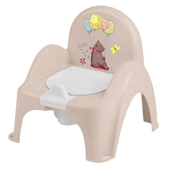 Горшок кресло Tega PO-073 Лесная сказка музыкальный PO-073-111, beige, бежевый
