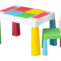 Комплект стол и стул Tega MF-001 Multifun 1 + 1 multicolor, мультиколир