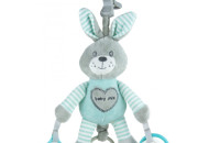 Плюшевая подвеска с вибро Baby Mix STK-19445R Кролик