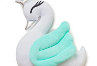 Bumper - pillow Twins Swan mint