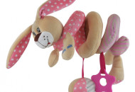 Плюшевая спираль Baby Mix STK-17507 Кролик STK-17507P, pink, розовый