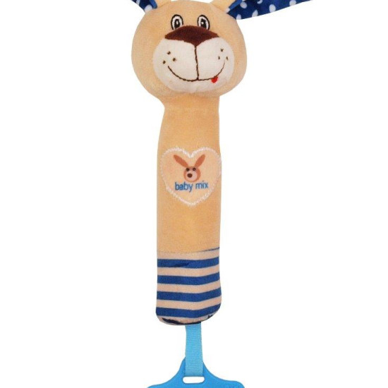 Плюшевая игрушка для руки Baby Mix STK-17506 Кролик STK-17506B, blue, голубой