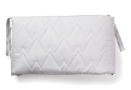 Bumper Twins Premium quilted 360 cm monochrome grey