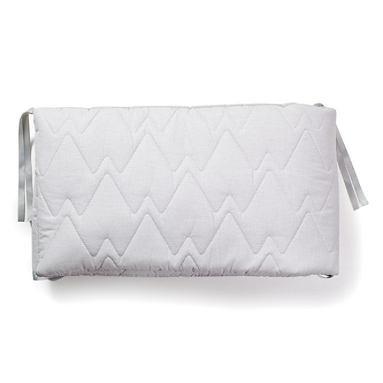 Bumper Twins Premium quilted 360 cm monochrome grey
